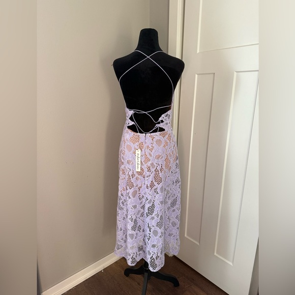 New | For Love and Lemons Rosemary Midi Dress Small - Picture 5 of 6